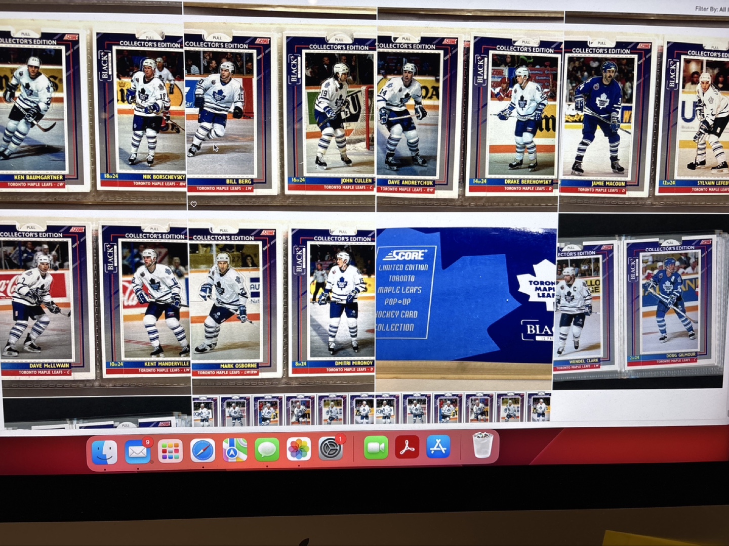 1990-91 Score Collectors Toronto Maple Leafs Hockey Cards - photo 2