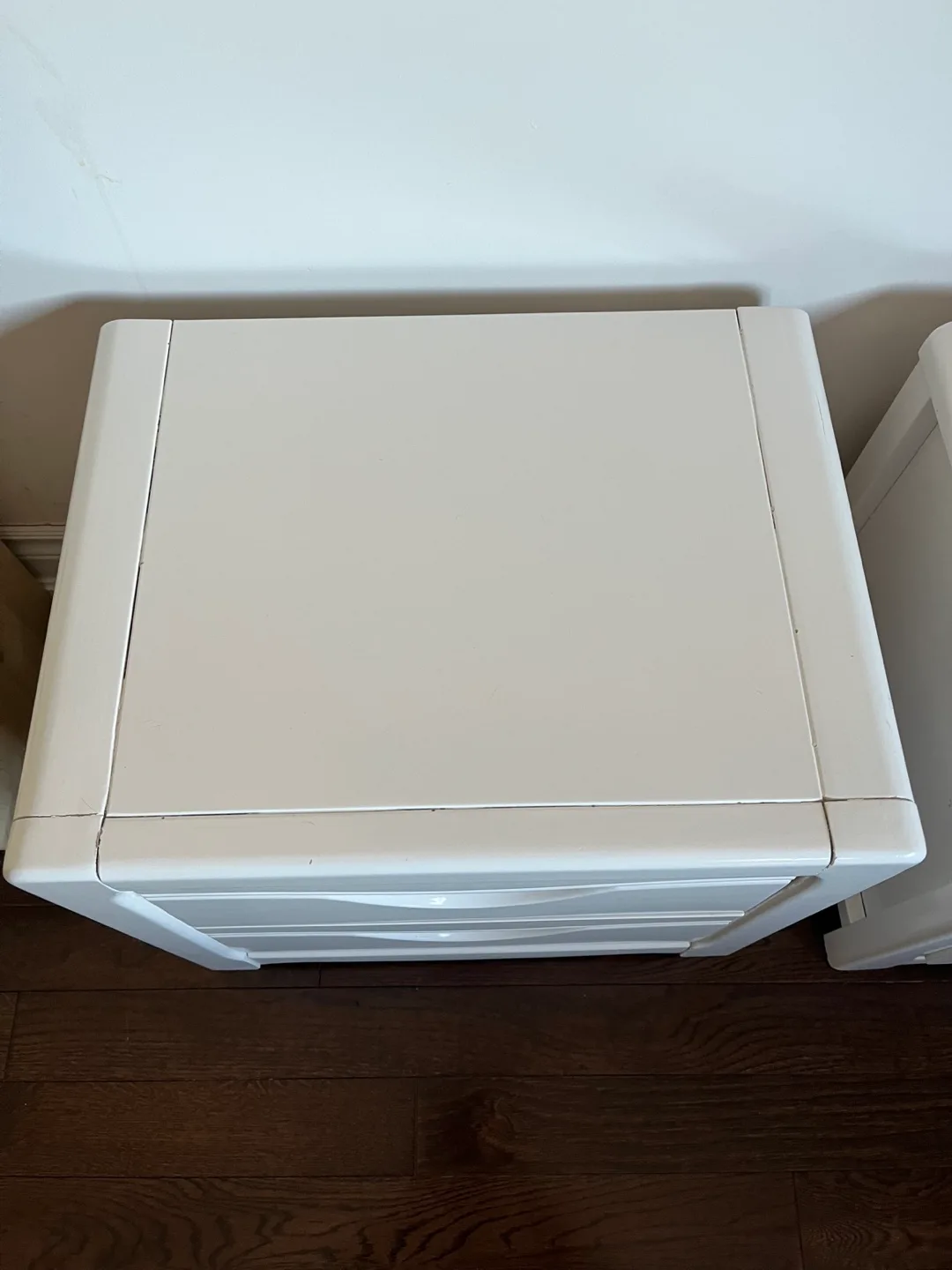 Pair of White Two-Drawer Nightstands image indicator(3)