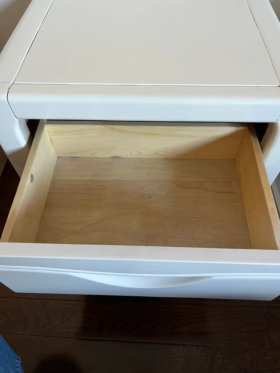 Pair of White Two-Drawer Nightstands image indicator(5)