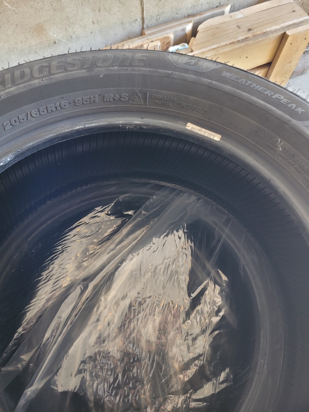 Bridgestone WeatherPeak Tires - 205/65R16 - photo 3