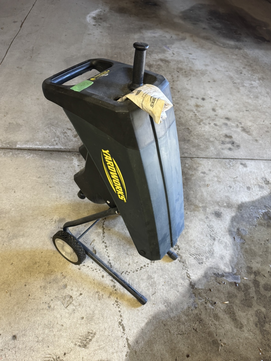 Yardworks Electric Garden Shredder