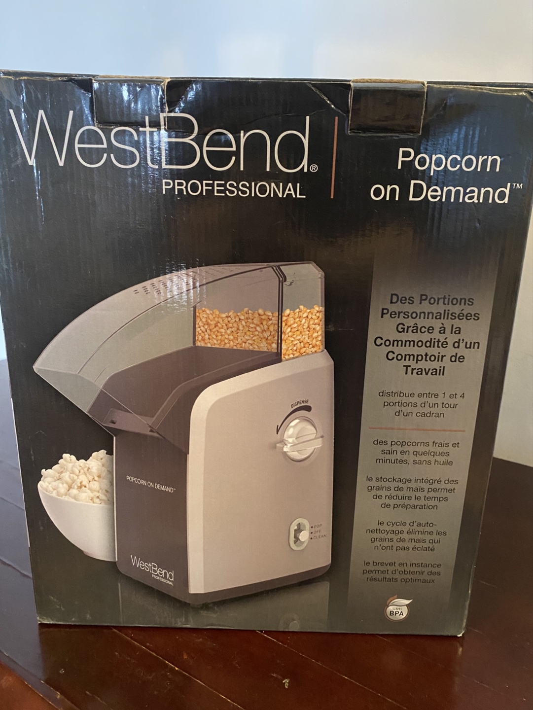 WestBend Popcorn on Demand Machine - New in Box - photo 4