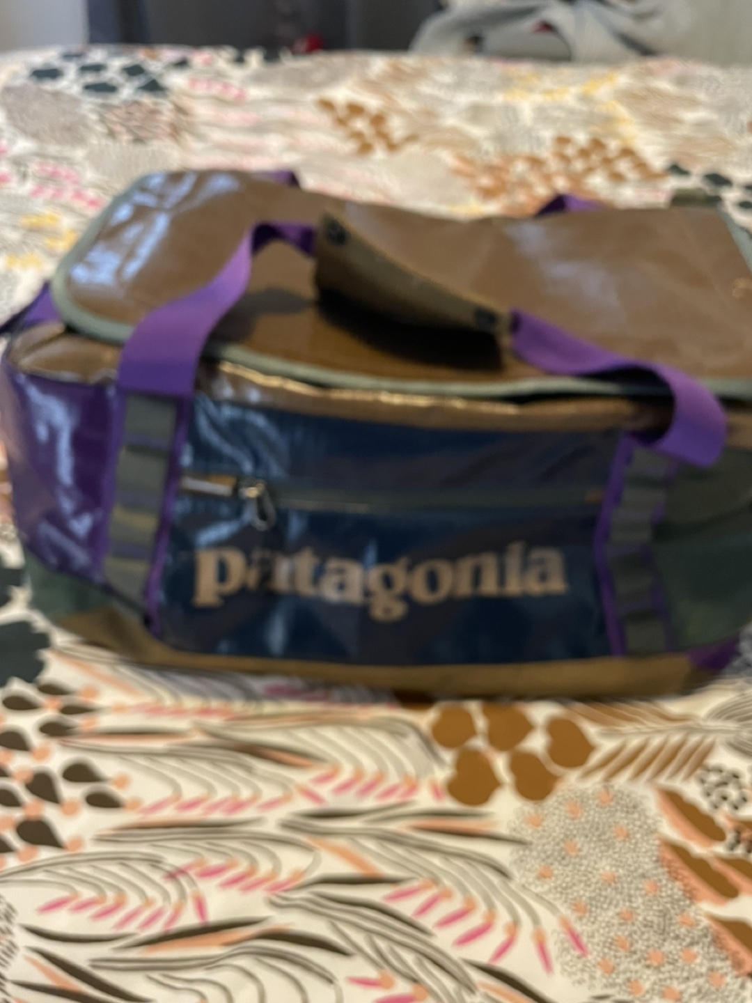 Patagonia Black Hole® Duffle Bag - Purple and Brown