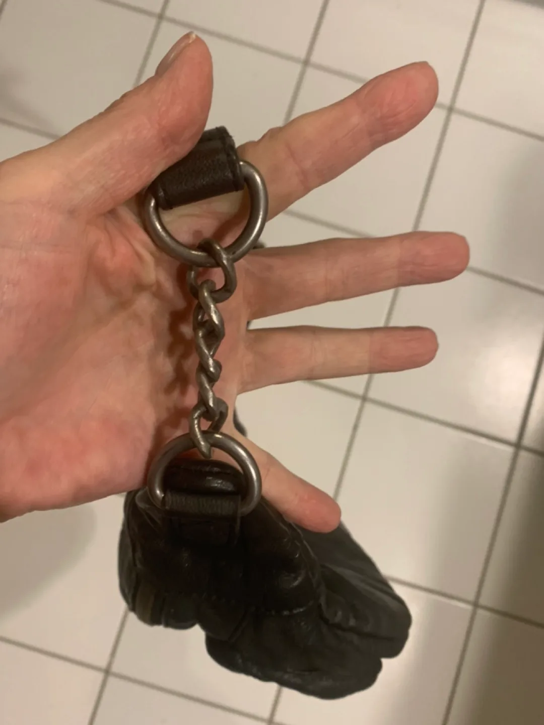 💚Free People Black Leather Belt Bag image indicator(3)