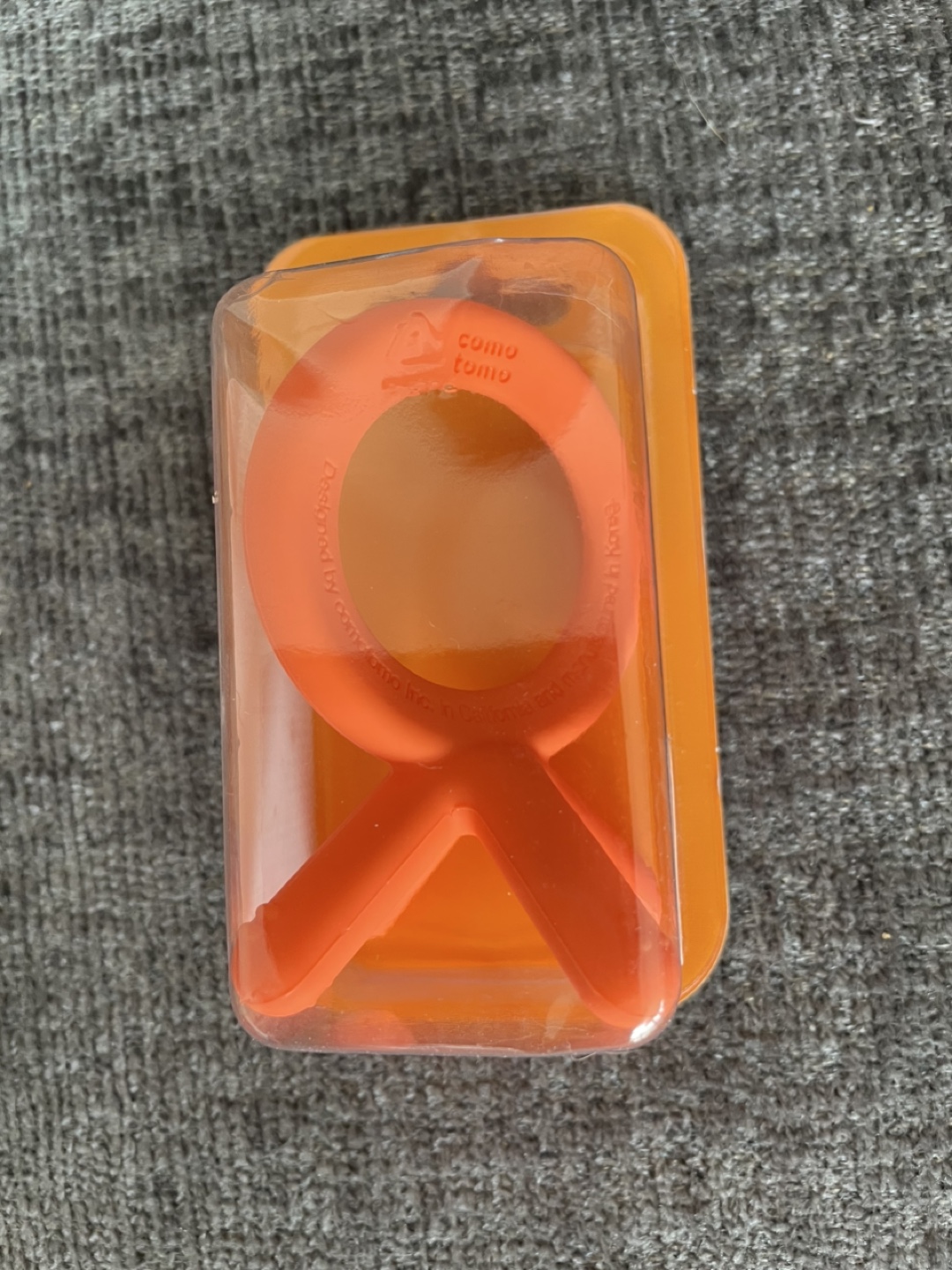 *Brand New* Comotomo Silicone Teether - Orange