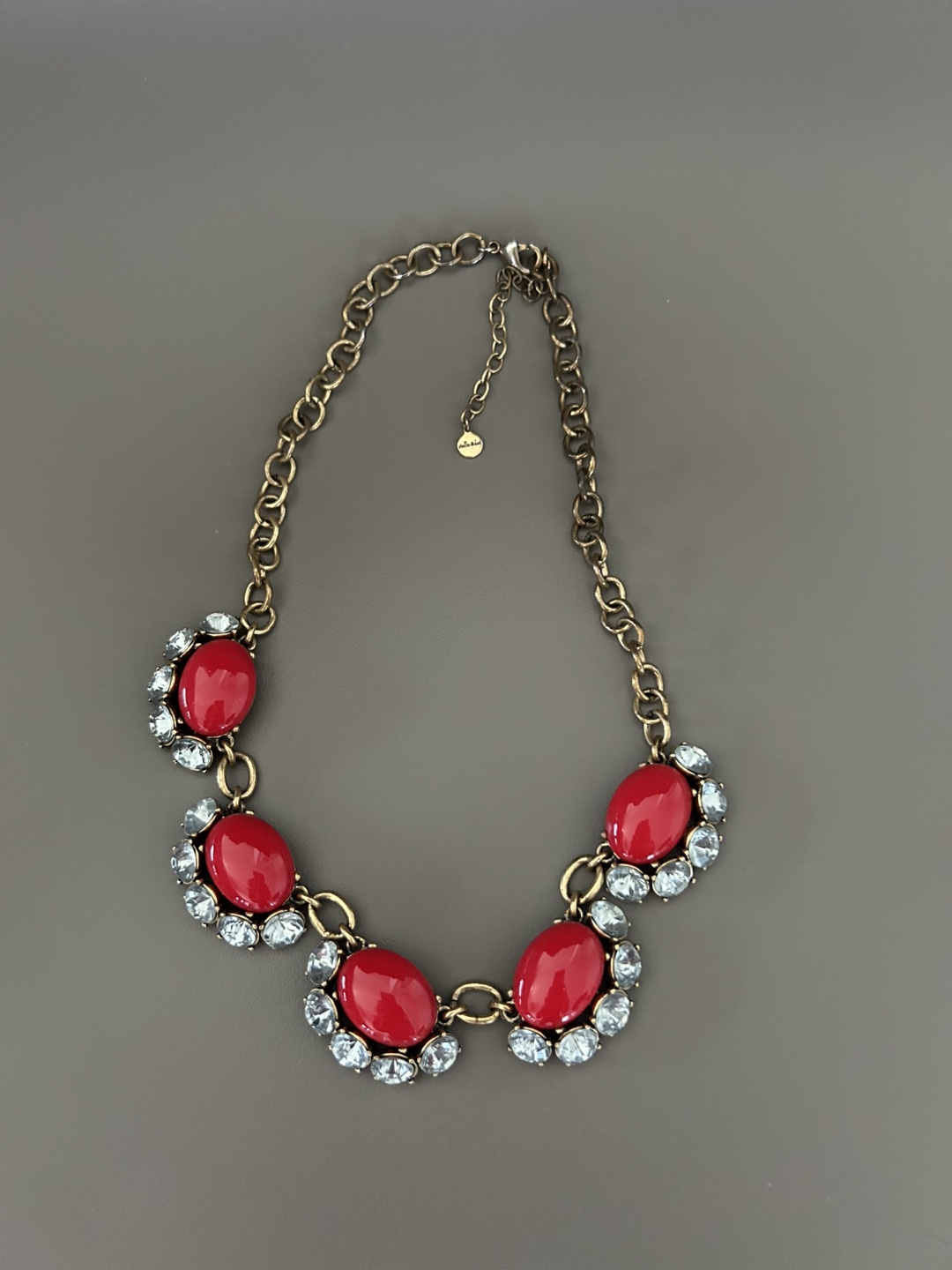 Stella & dot red necklace
