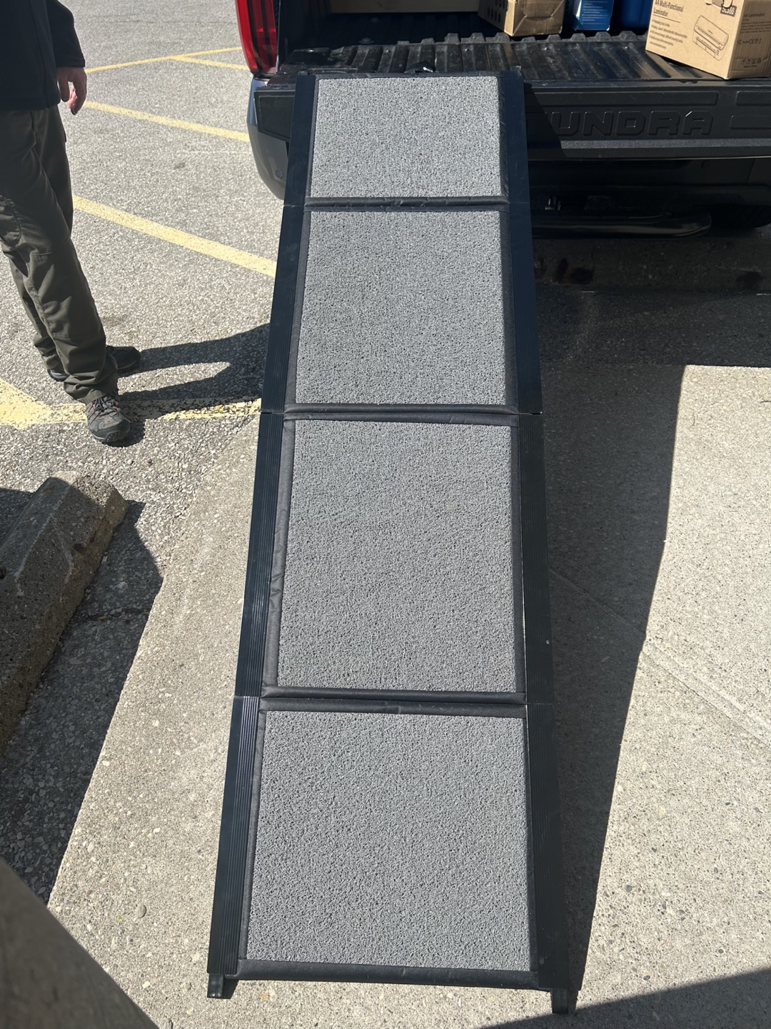 Pawaboo 67" L x 20" W Foldable Dog Ramp