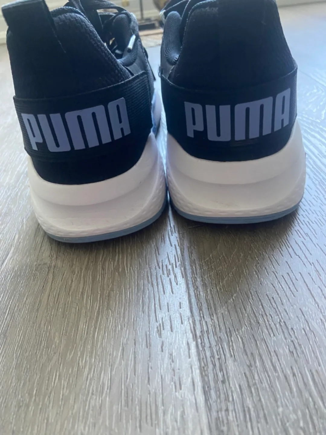 Puma Women's Running Shoes - Black & Light Blue image indicator(3)