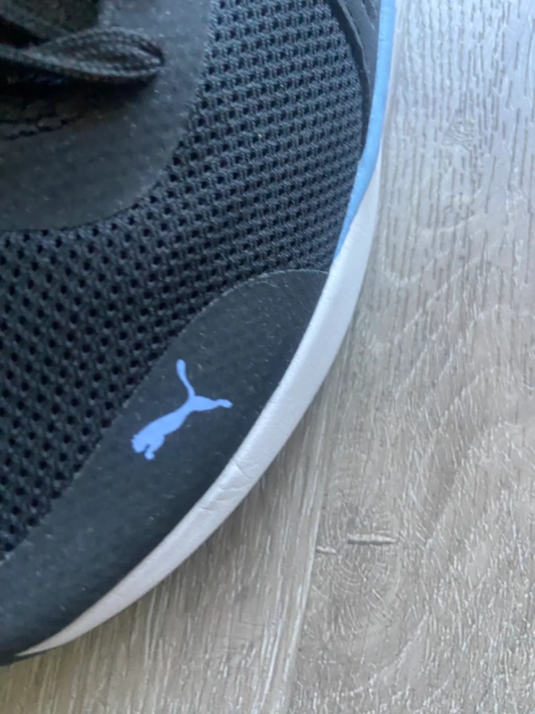 Puma Women's Running Shoes - Black & Light Blue image indicator(4)