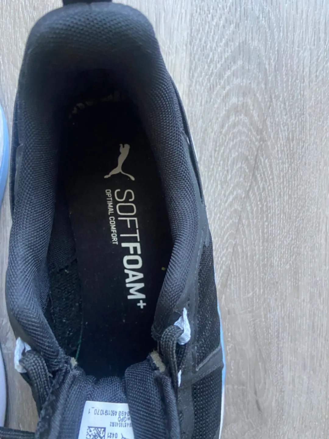 Puma Women's Running Shoes - Black & Light Blue image indicator(6)