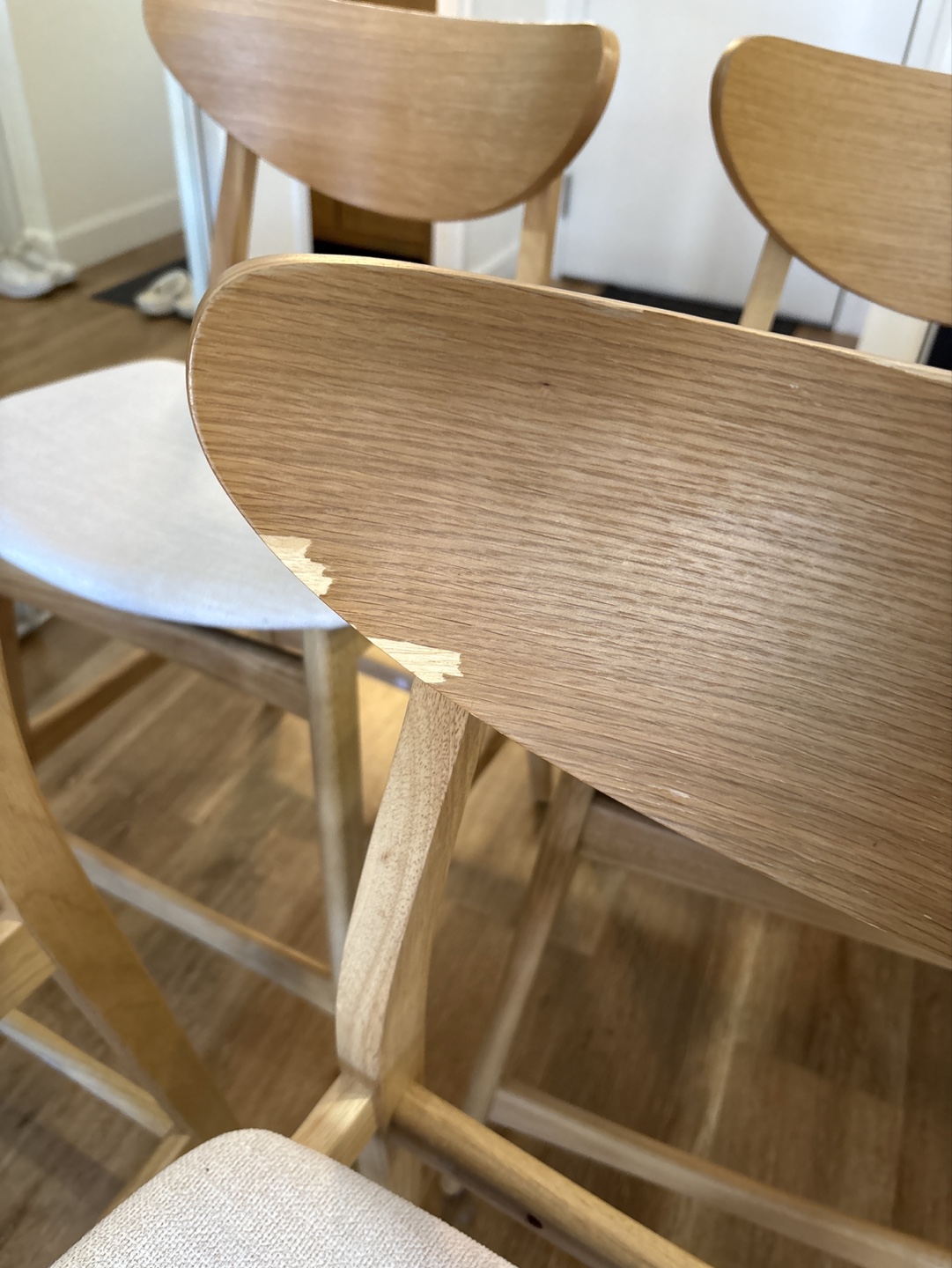 Set of Four Mid-Century Modern Dining Chairs - photo 2