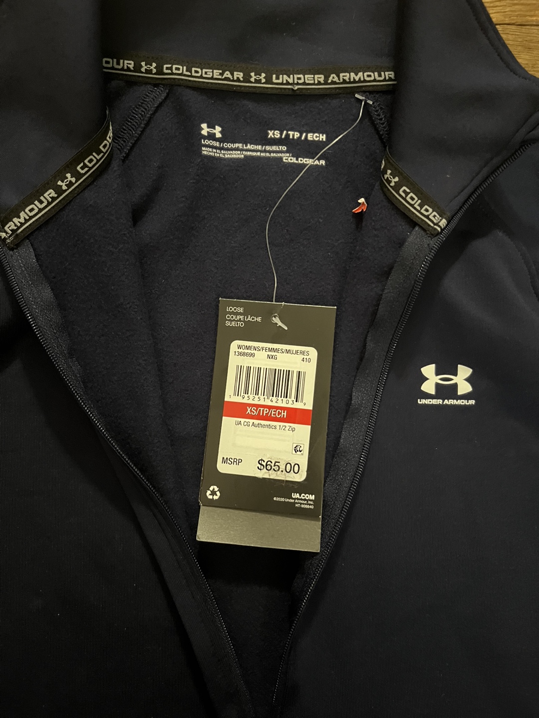 Under Armour ColdGear ½ Zip Pullover - Women's XS - photo 2
