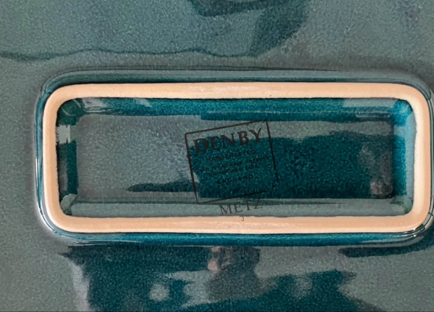 Denby Divided Baking Dish Teal & Blue image indicator(3)