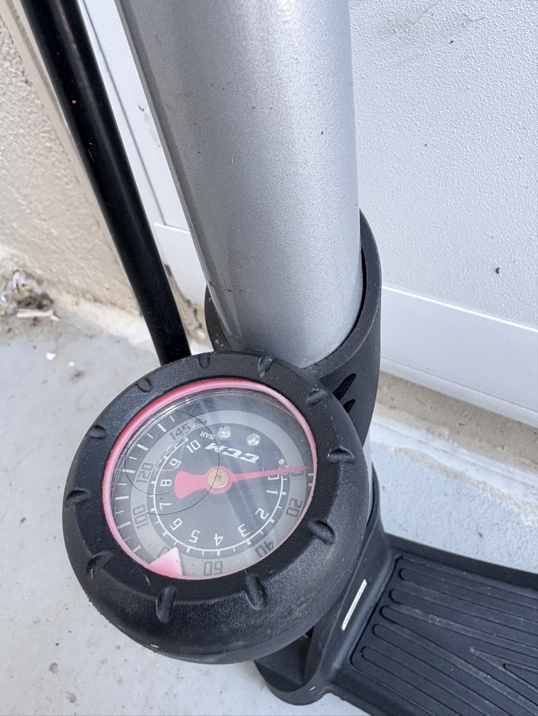 CCM Floor Pump with Gauge - photo 2