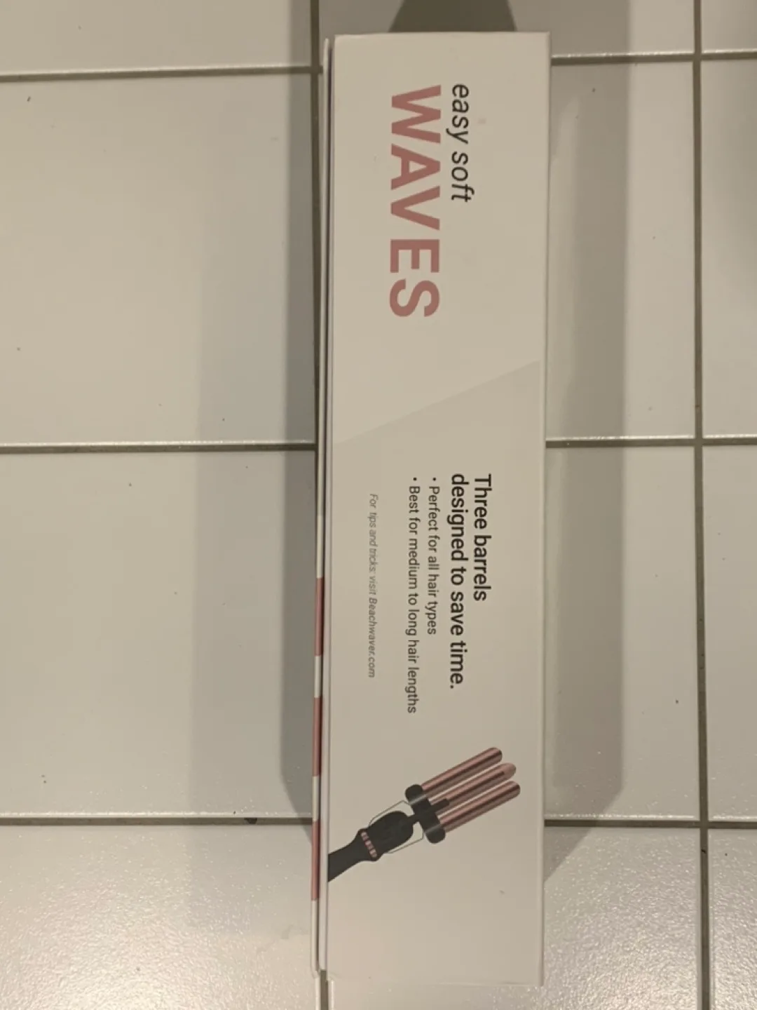 💚Beachwaver Co. 3B Waver Triple Barrel Curling Iron image indicator(4)