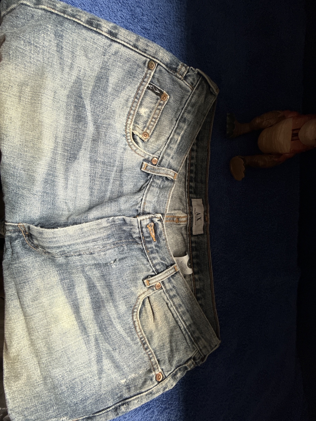A|X Armani Exchange Men's Light Wash Jeans