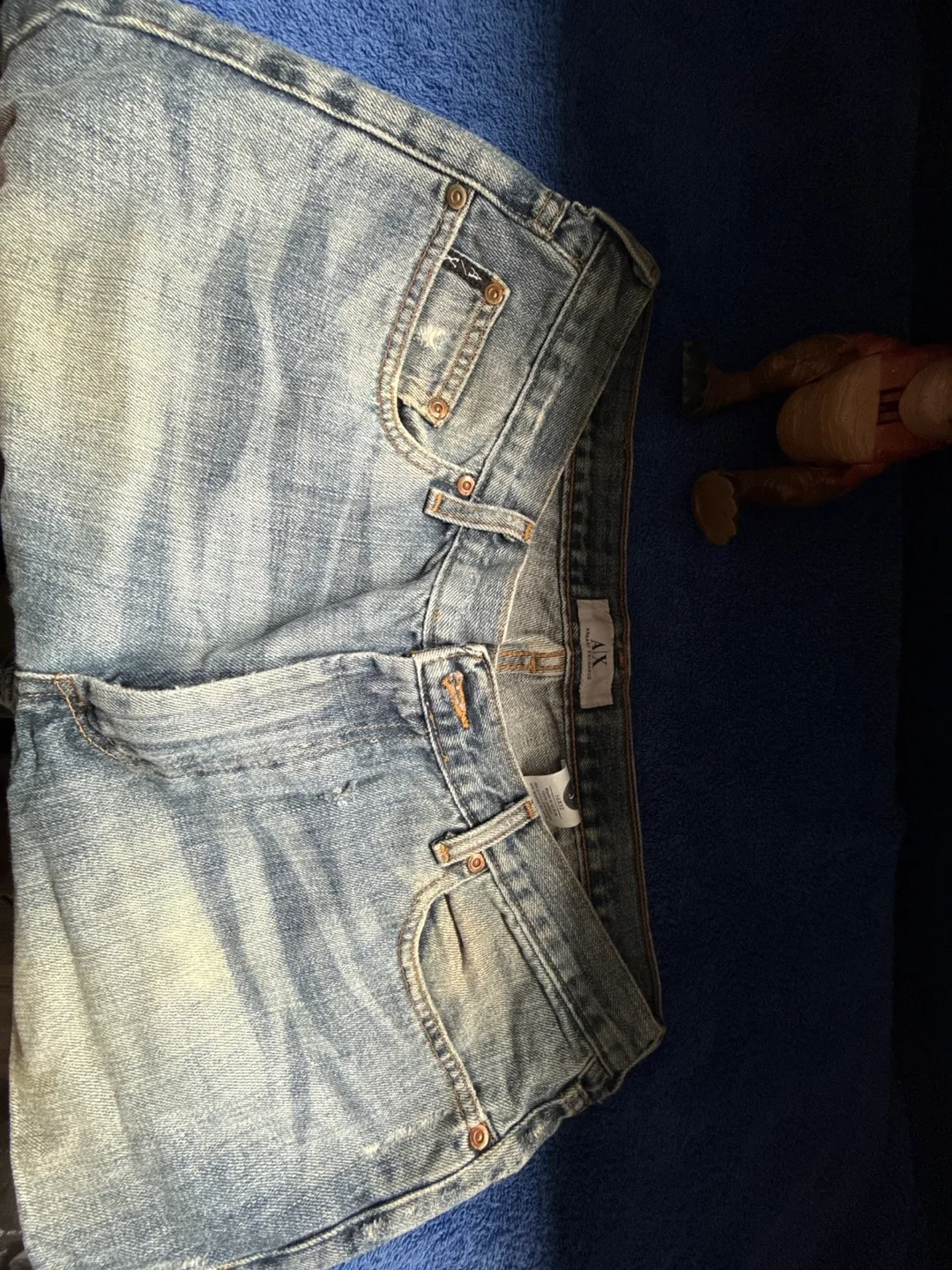 A|X Armani Exchange Men's Light Wash Jeans thumbnail