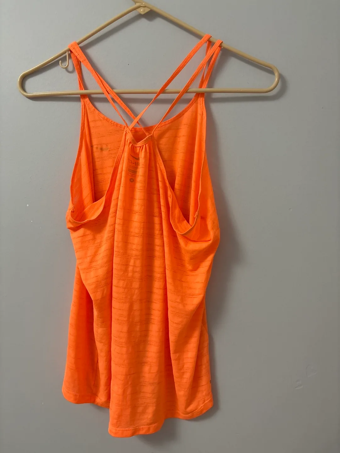 Nike Women's Orange Workout Tank Top image indicator(2)