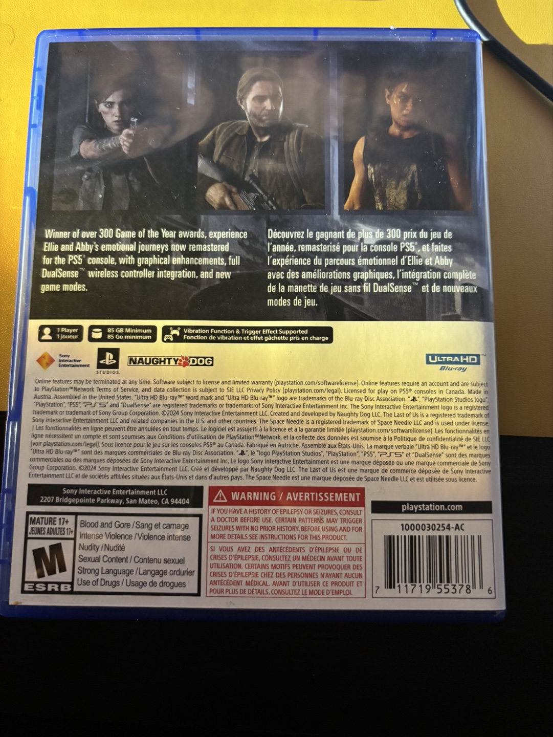 The Last of Us Part II Remastered - PS5 - photo 2