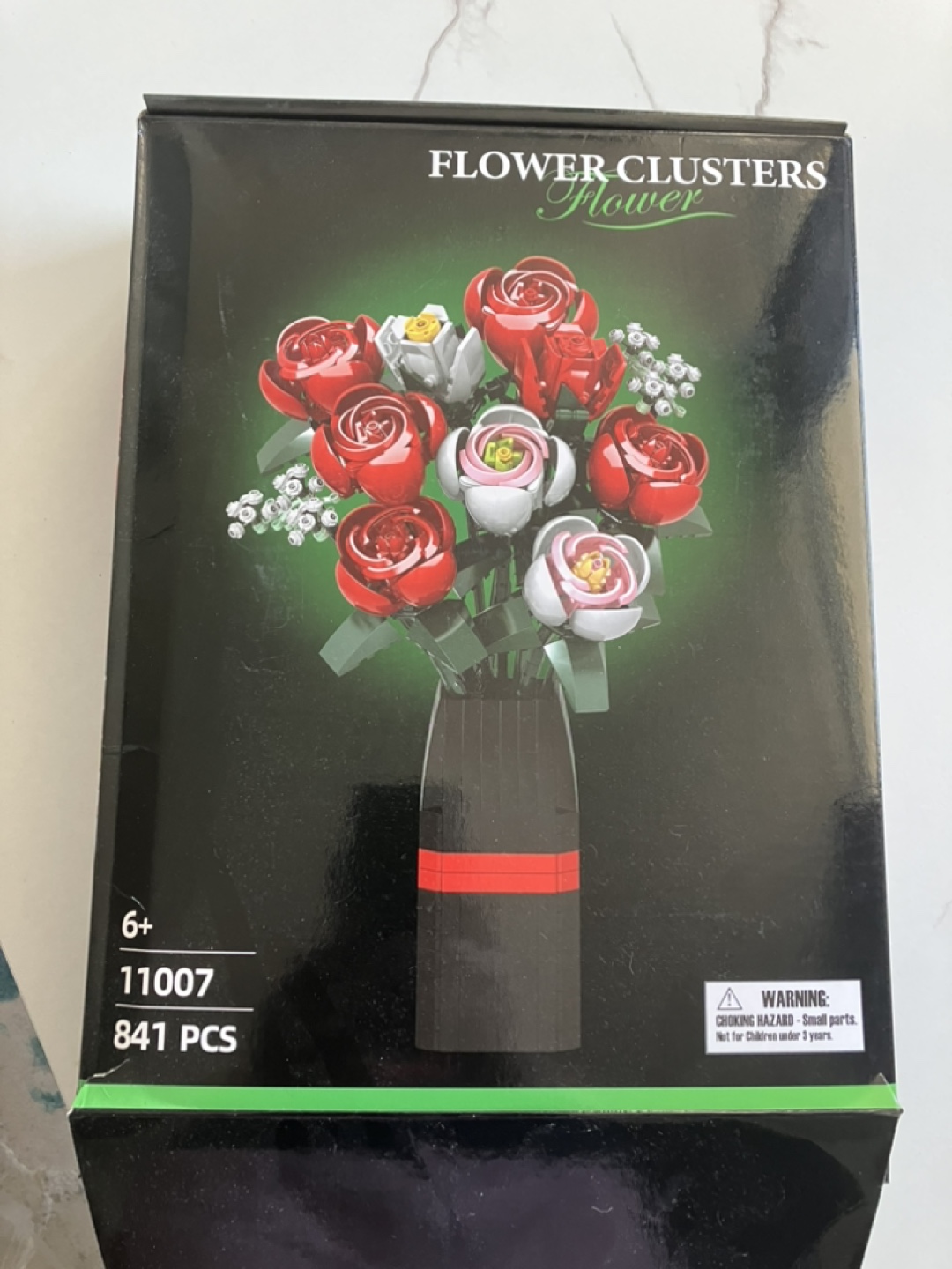 Flower Clusters Building Blocks - 841 Pieces