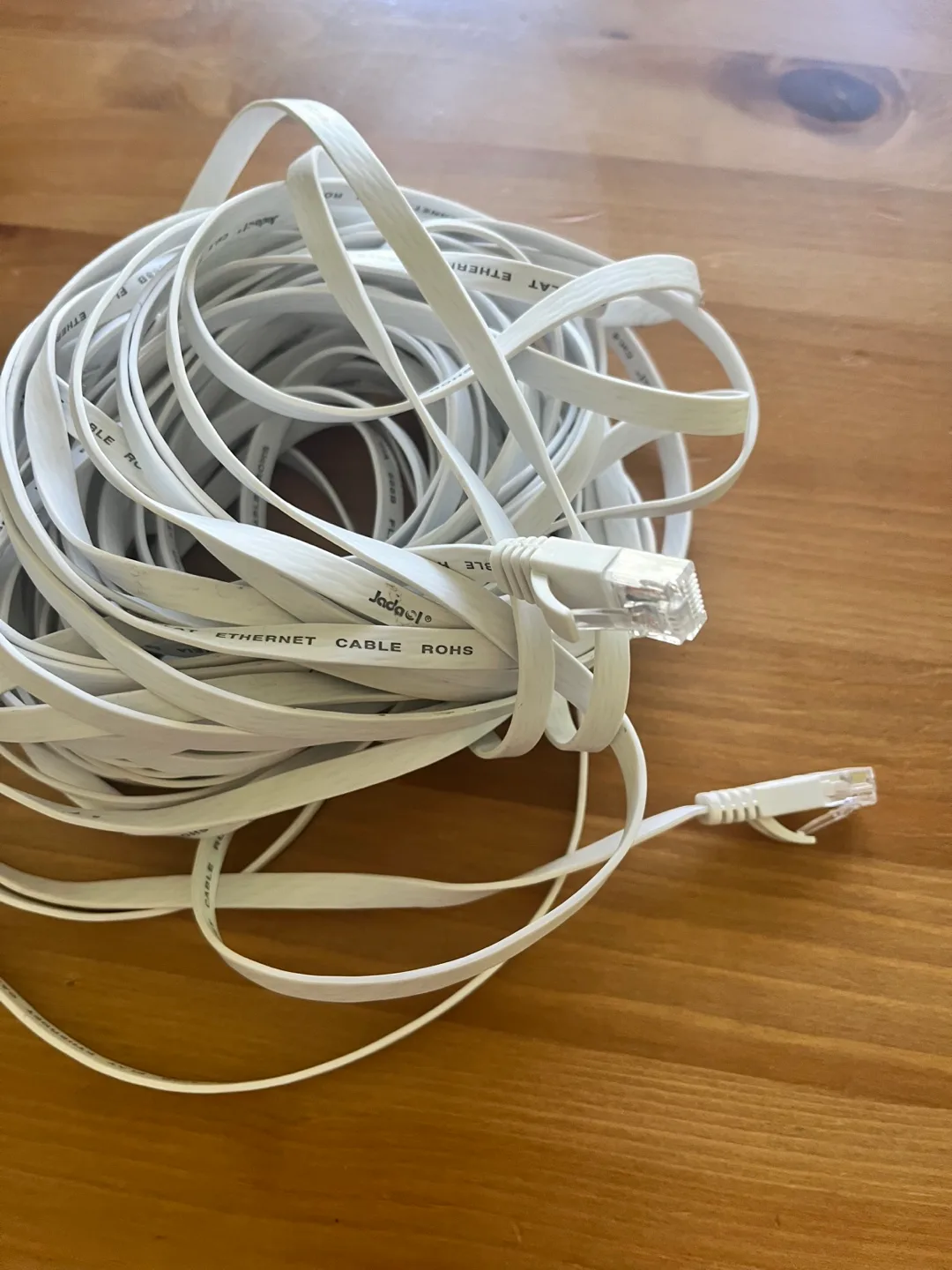 Cat 6 Ethernet Cable 50 ft, Outdoor&Indoor 10Gbps Support Ca image indicator(2)