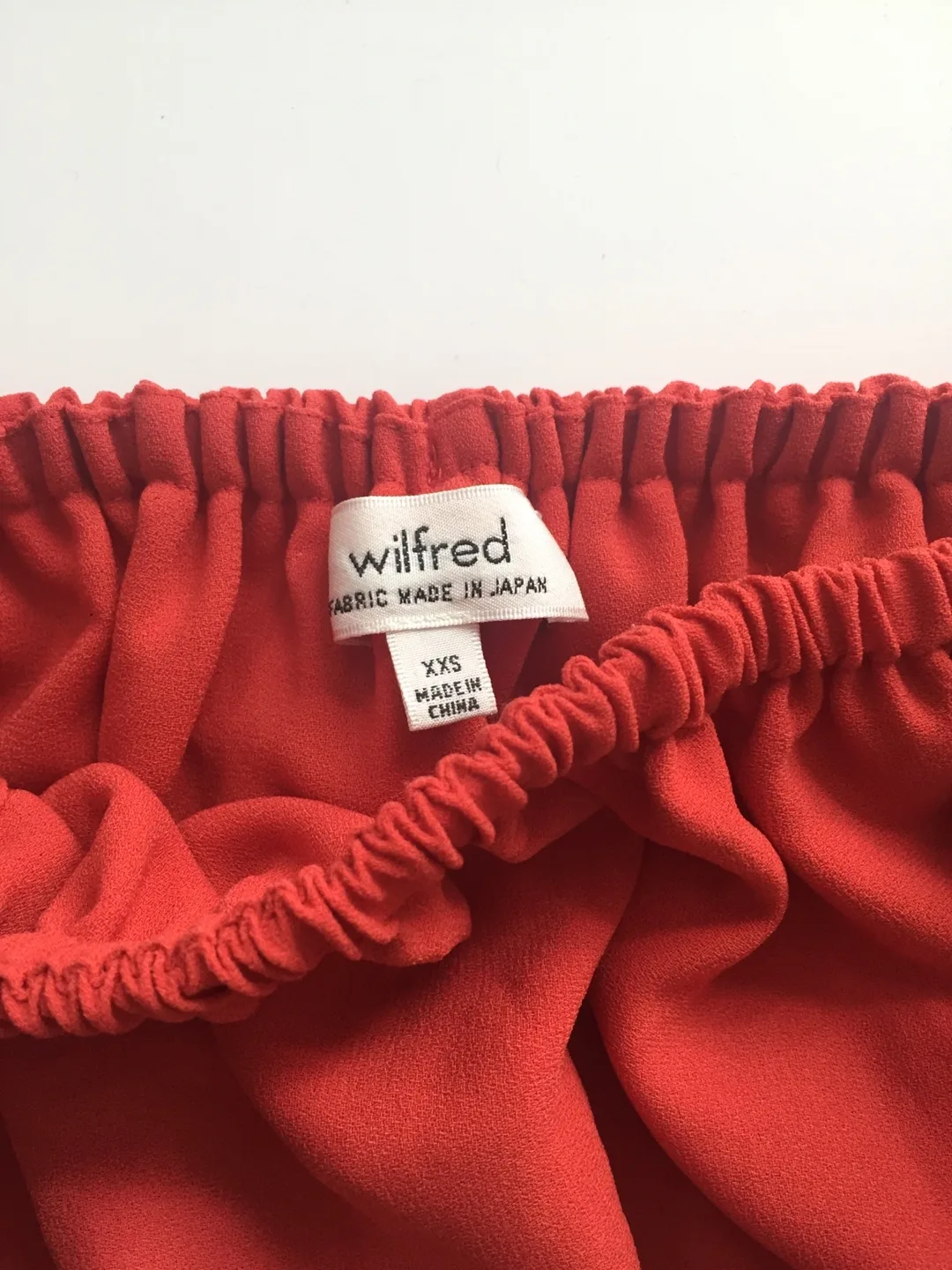 Wilfred Red off the shoulder top image indicator(4)