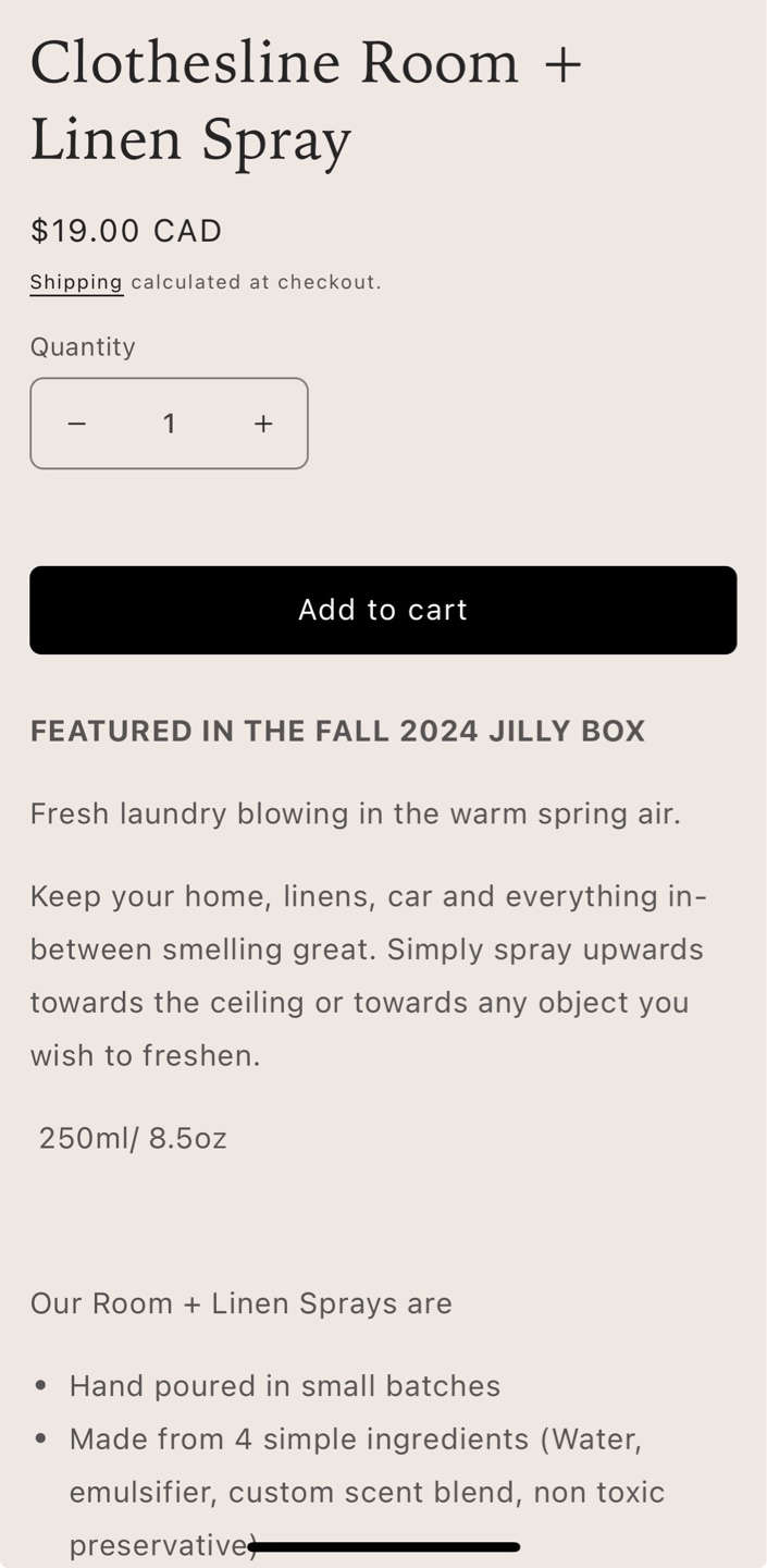 Wild Flicker Clothesline Room & Linen Spray 250ml - photo 2
