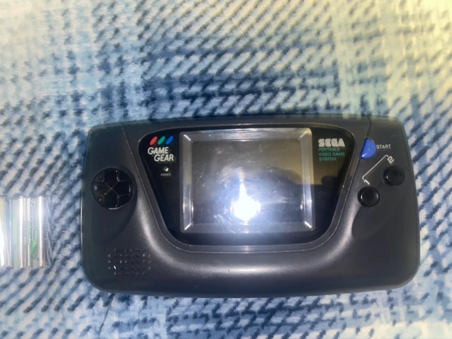 Sega Game Gear with 4 Games and Accessories new capacitors image indicator(2)
