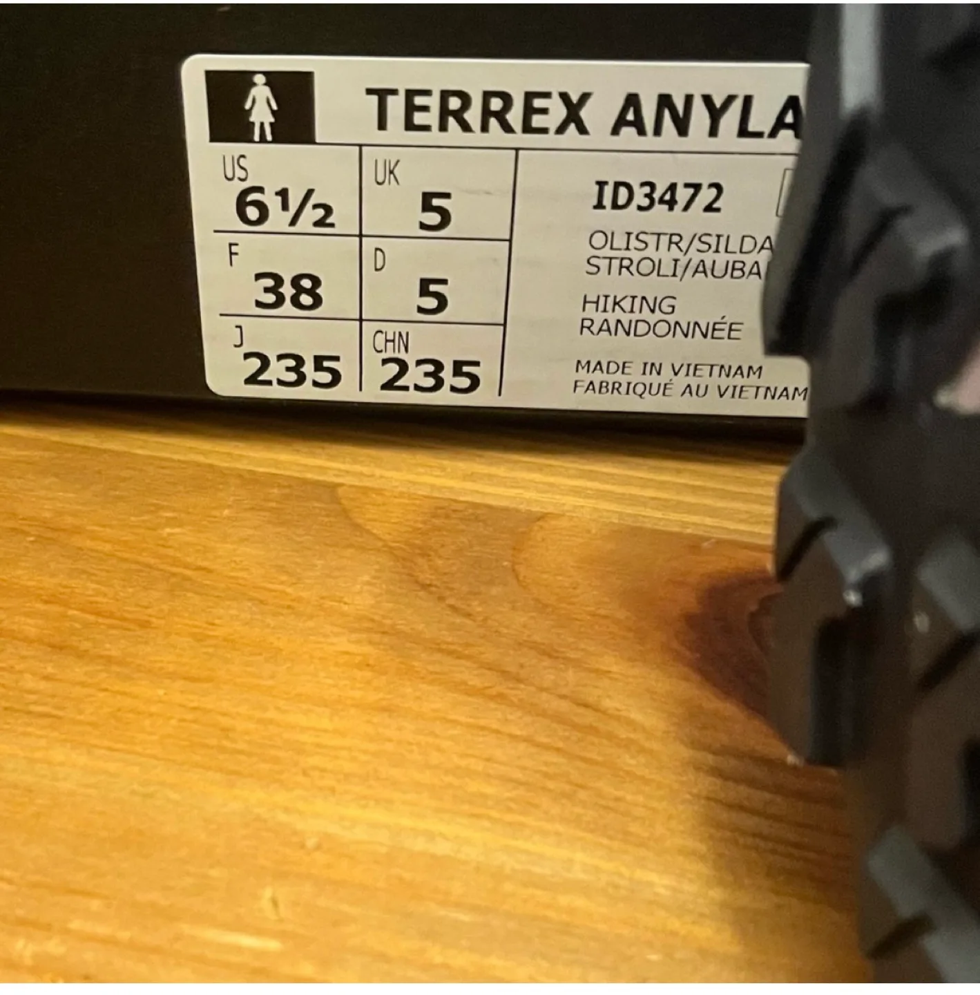 Adidas Terrex Anyla Hiking Shoes - Size 6 1/2 image indicator(3)