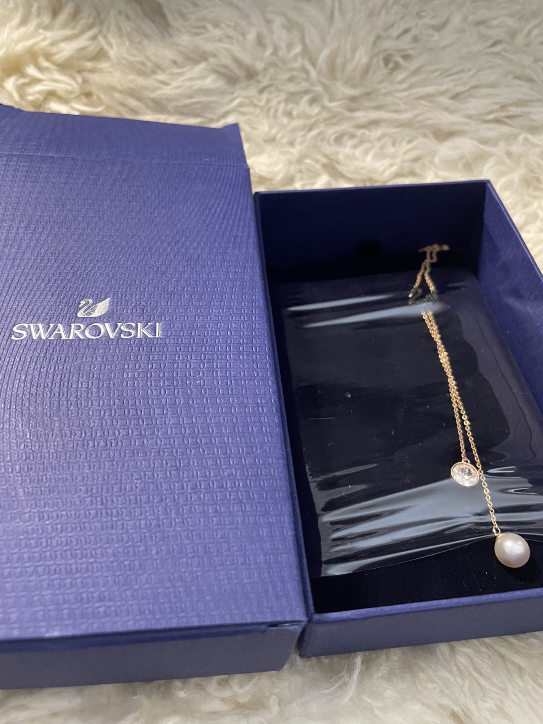 Swarovski Pearl and Crystal Necklace - photo 3