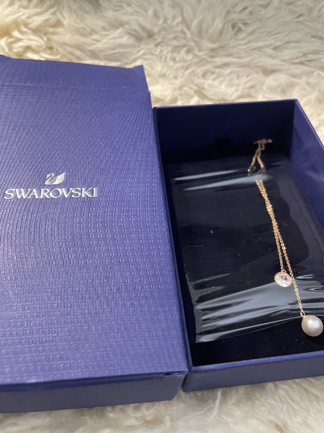 Swarovski Pearl and Crystal Necklace