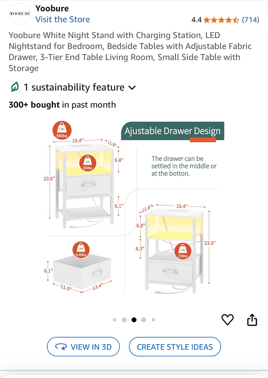 White Nightstand
