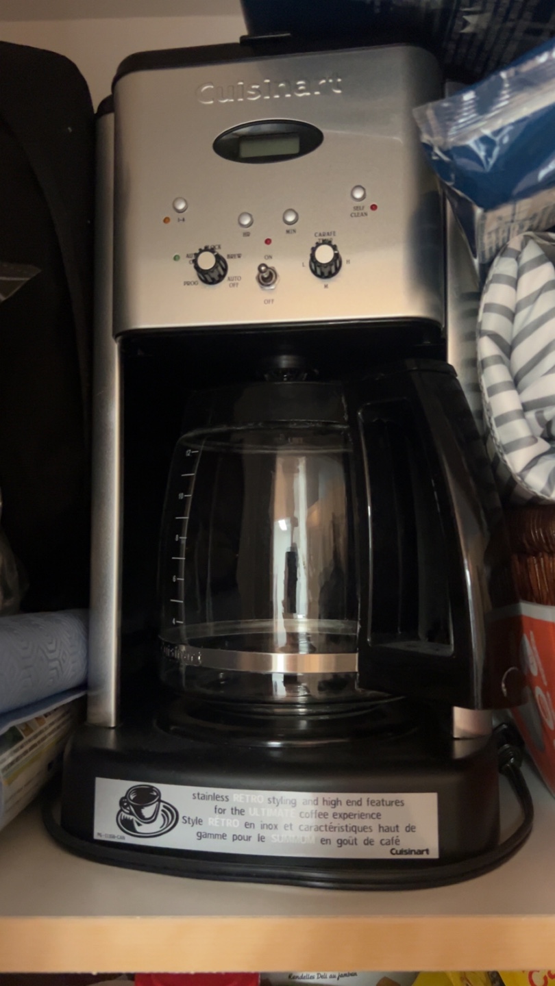 Cuisinart 12-Cup Programmable Coffee Maker