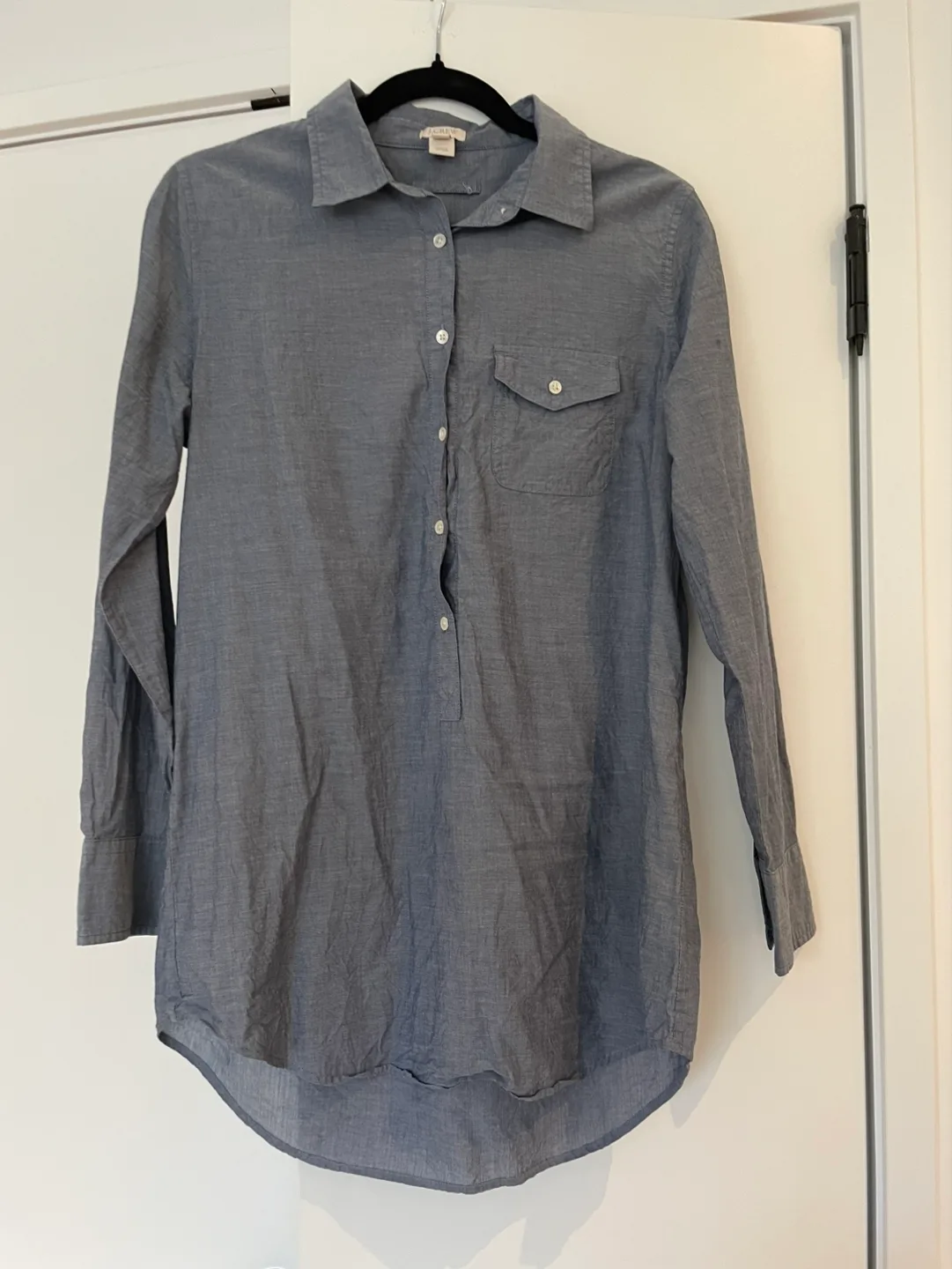 J.Crew Chambray tunic thumbnail