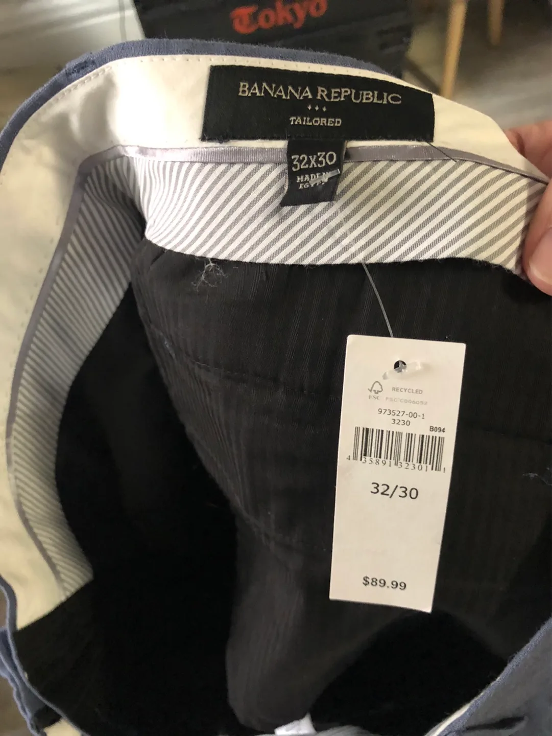 Banana Republic Tailored Pants - Size 32x30 image indicator(2)