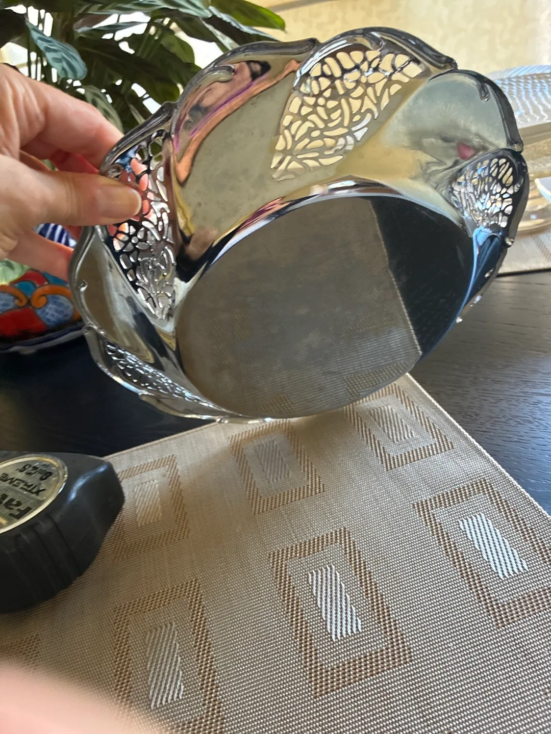 Vintage Silver-Plated Decorative Bowl image indicator(2)