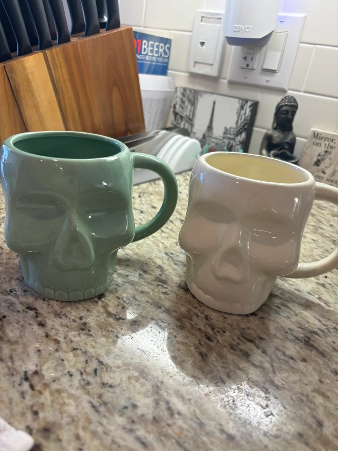Pair of Skull Mugs thumbnail