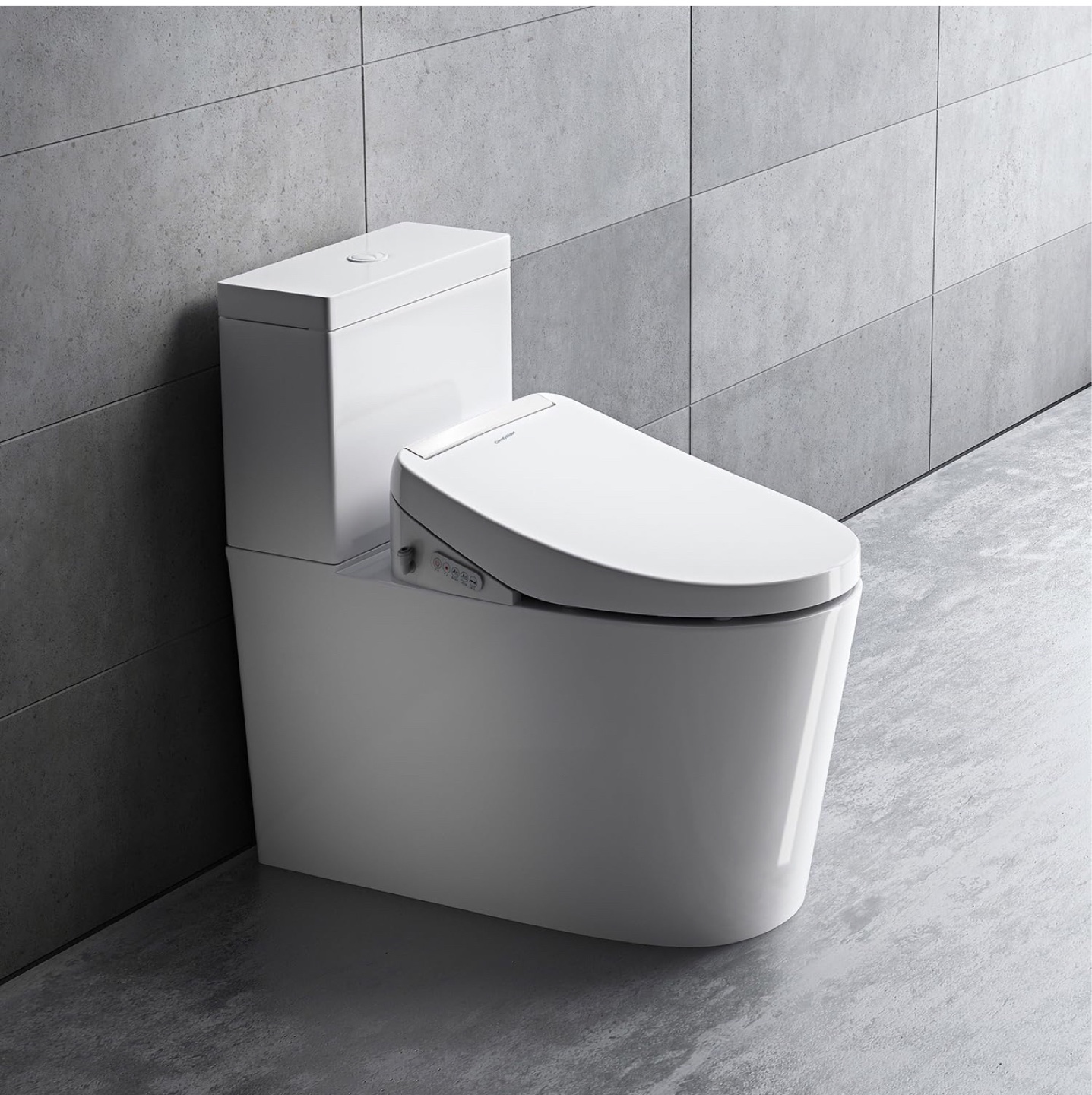 ComfyBidet Smart Bidet Toilet Seat - White