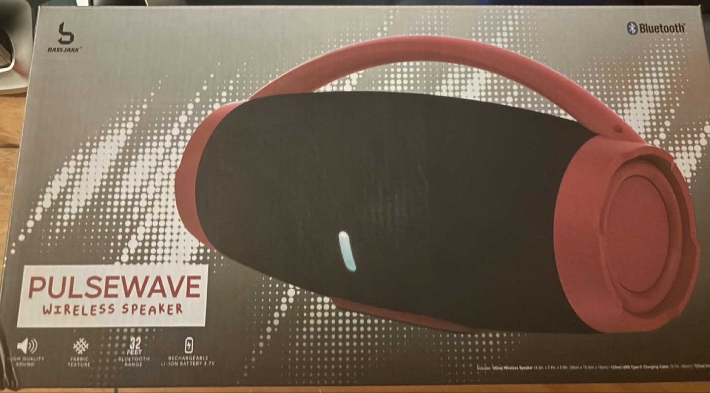 Bass Ace Pulsewave Wireless Bluetooth Speaker