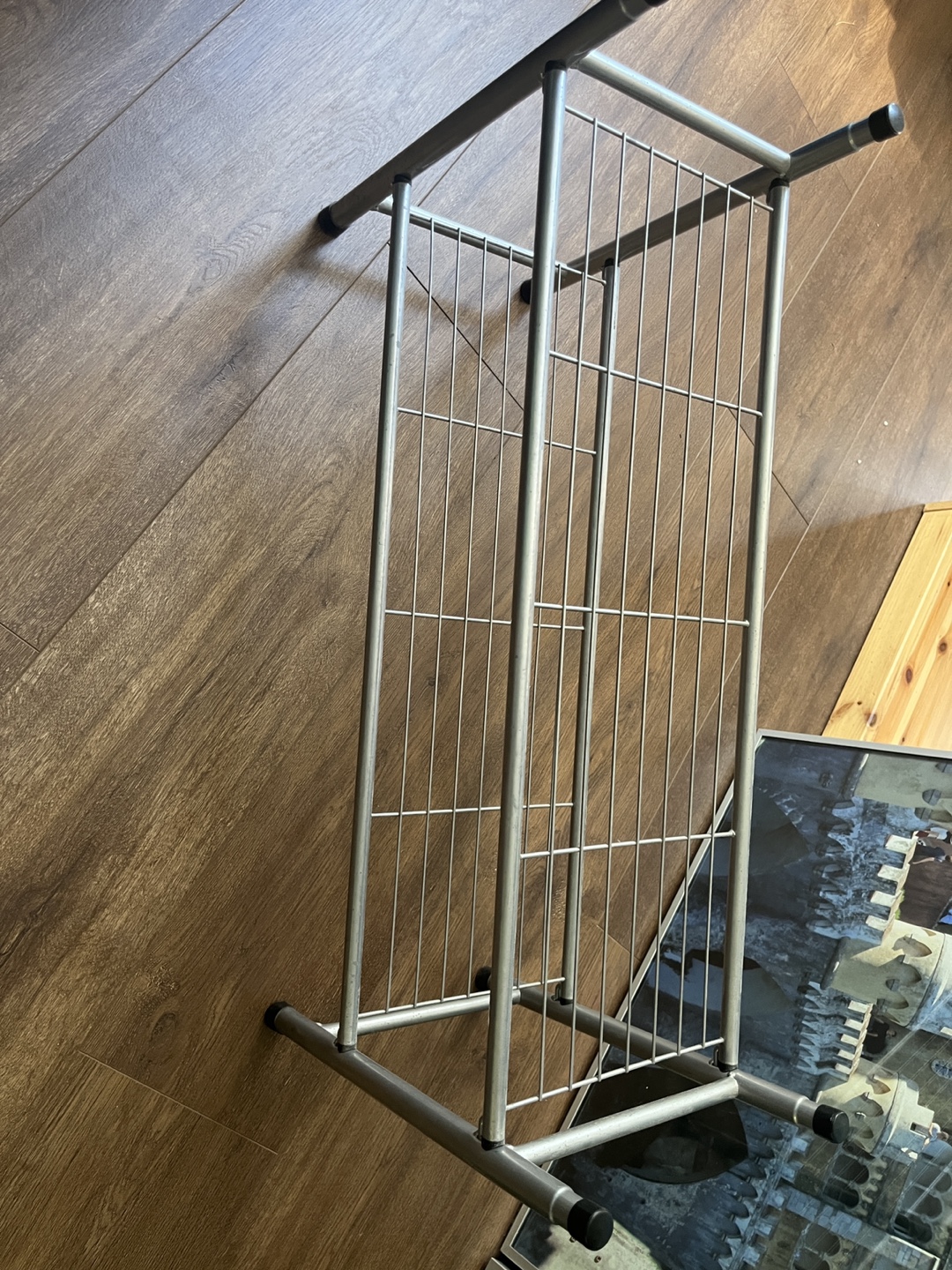 Metal Two-Tier Shoe Rack
