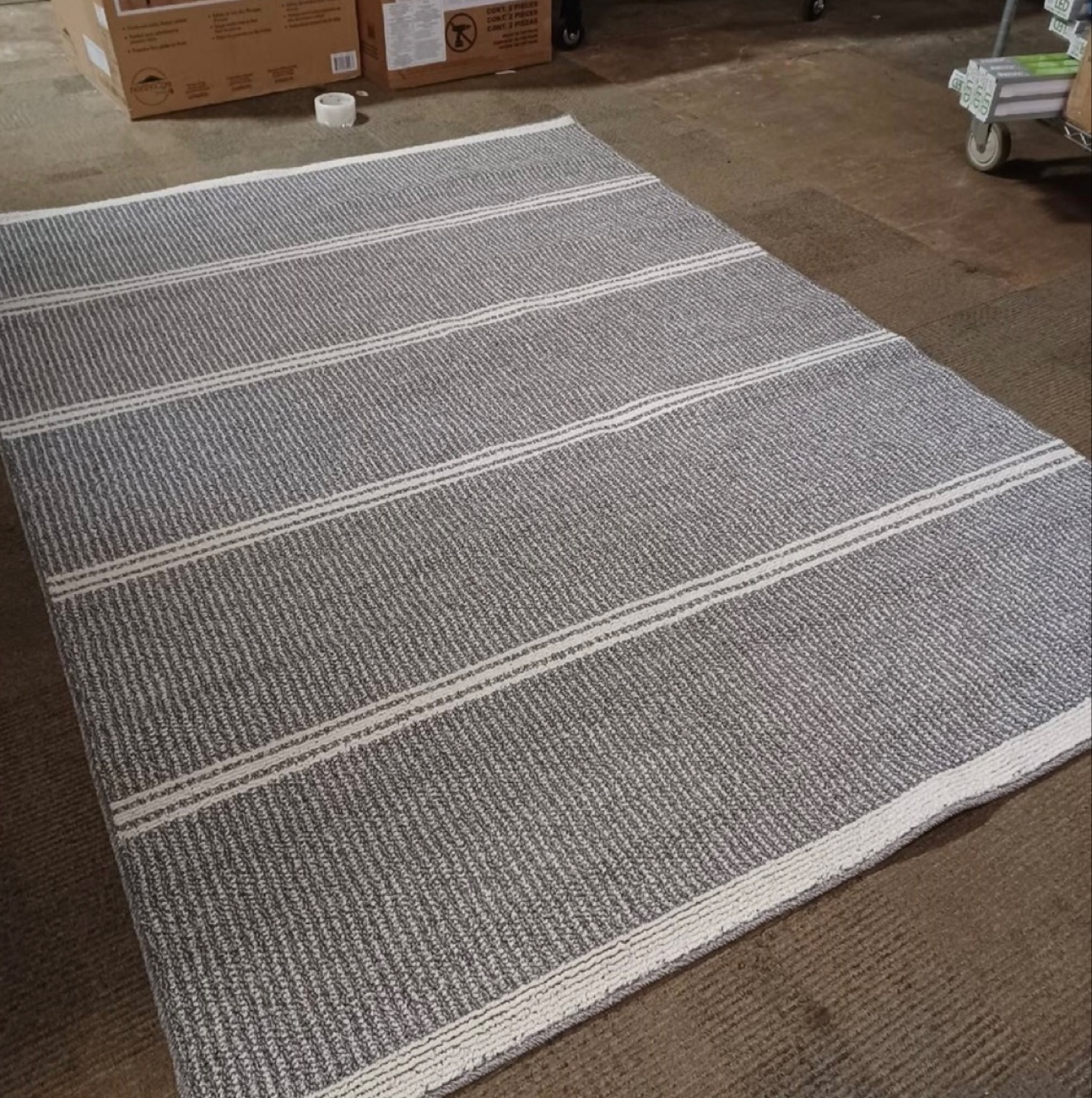 Horizon Collection Decorative Area Rug 5FT x 7FT