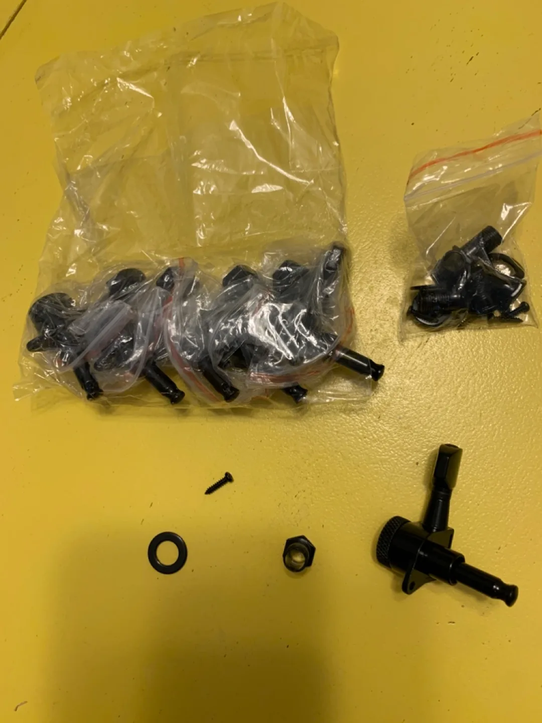 Guitar Parts Lot: Pickups, Tuning Pegs image indicator(3)