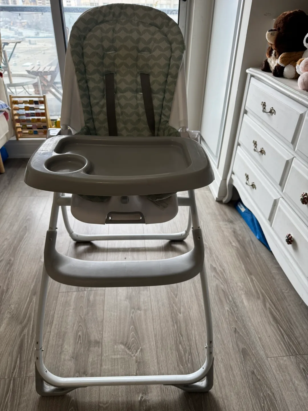 Baby High Chair - Teal and Grey image indicator(5)