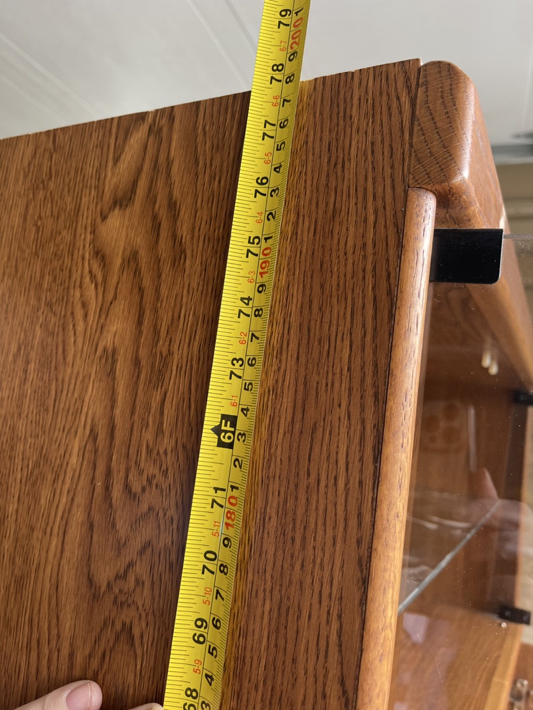 Oak Entertainment Center - photo 3