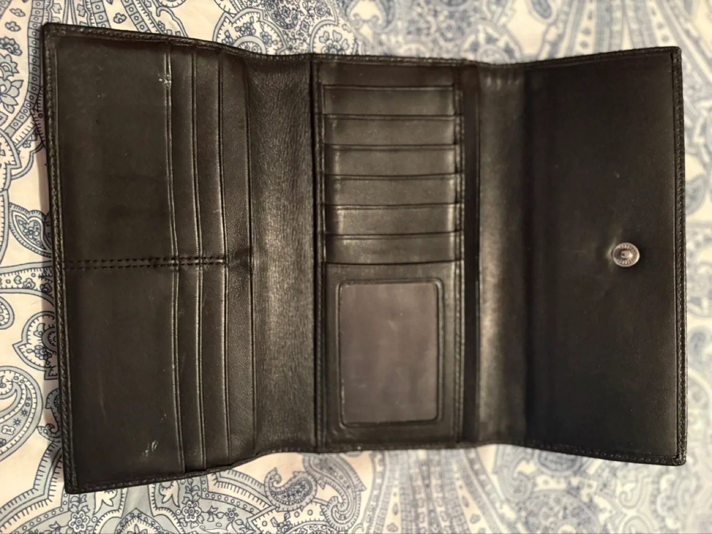 Coach Signature C Black & Grey Shoulder Bag & Wallet Set image indicator(6)