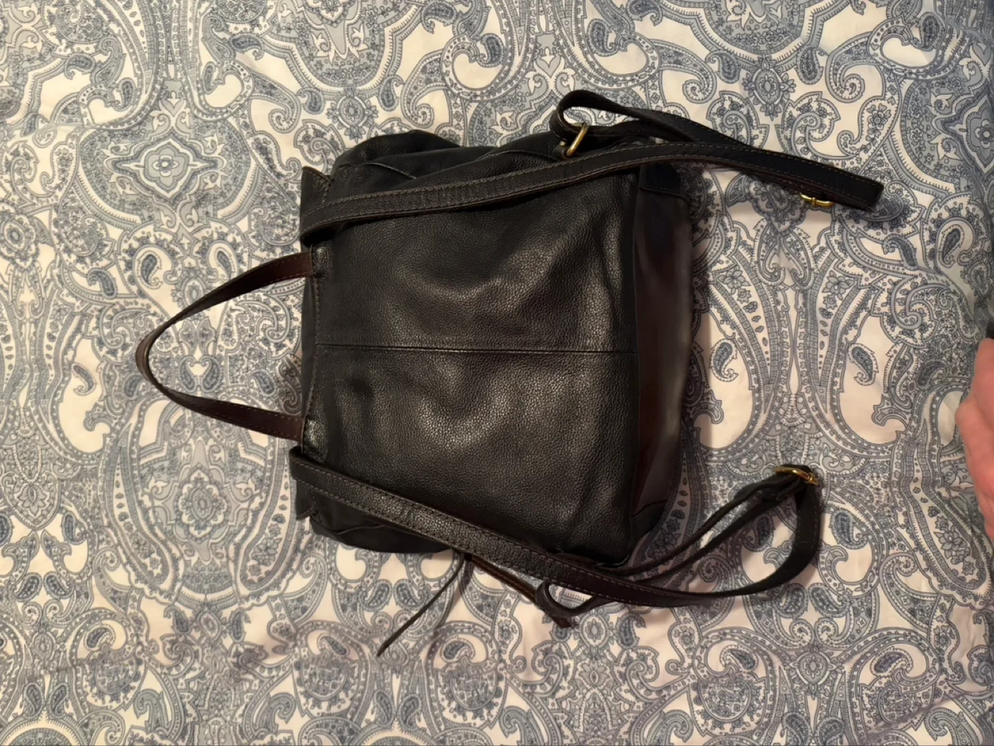 Fossil Leather Backpack image indicator(2)