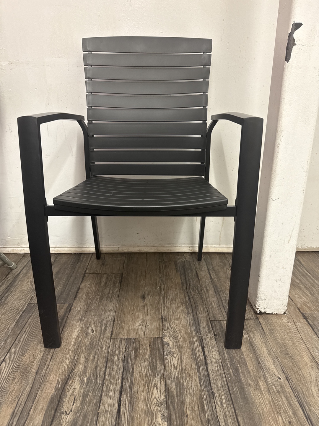Outdoor Patio Arm Chair - Dark Gray