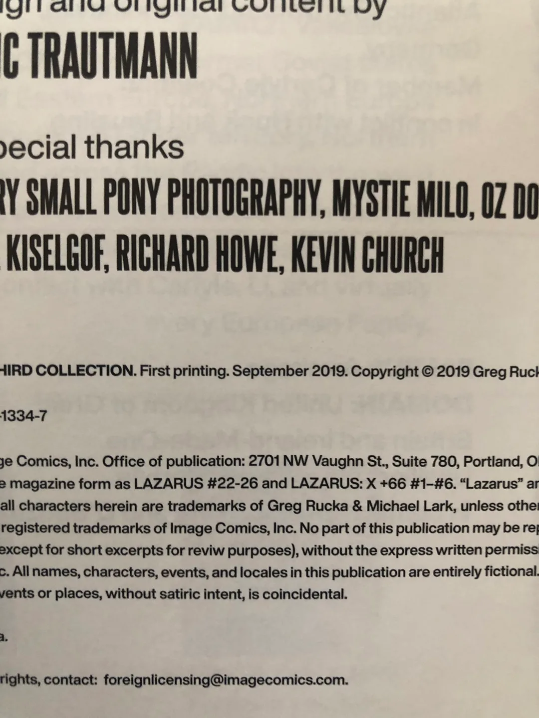 Lazarus Hardcover Collection entire series image indicator(9)