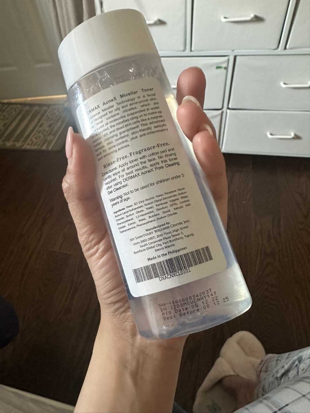Dermax Professional AcneX Micellar Toner 200ml - photo 2