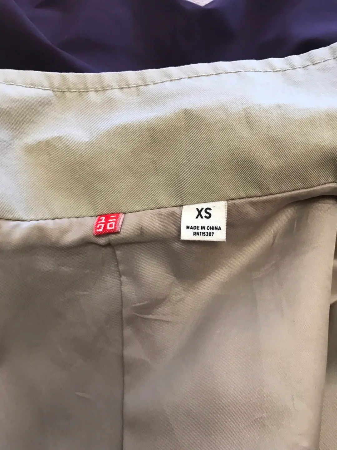 Trench Coat xs Uniqlo image indicator(4)